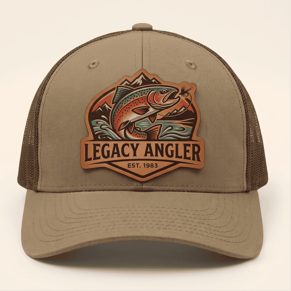 Personalized UV Printed Leatherette Tucker Hat