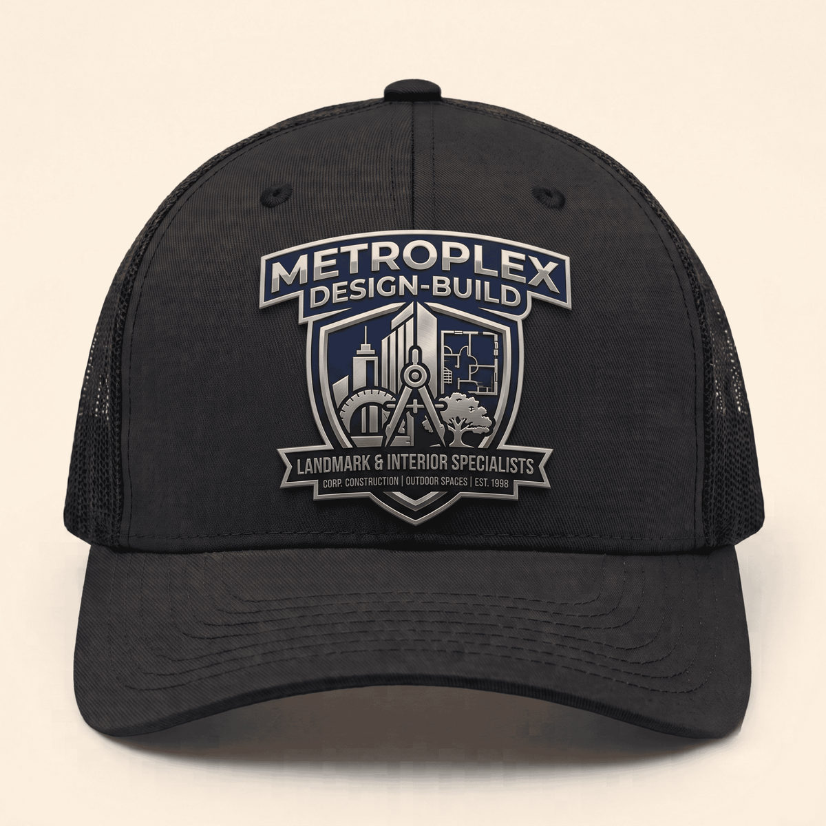 Personalized UV Printed Leatherette Tucker Hat
