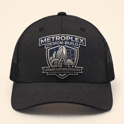 Personalized UV Printed Leatherette Tucker Hat