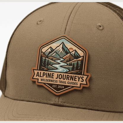 Personalized UV Printed Leatherette Tucker Hat