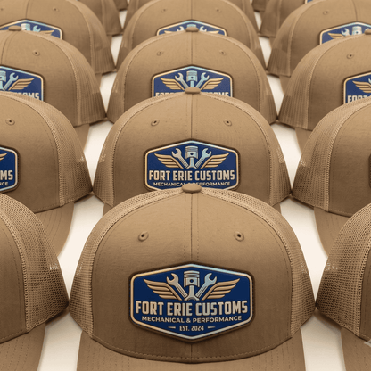 Personalized UV Printed Leatherette Tucker Hat