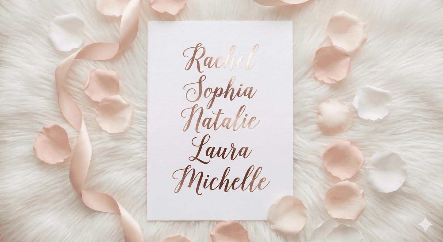 Custom Name Vinyl Decals - VD01