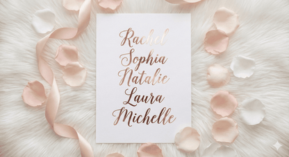 Custom Name Vinyl Decals - VD01