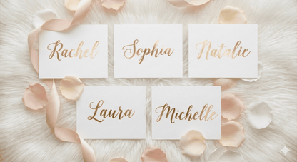 Custom Name Vinyl Decals - VD01
