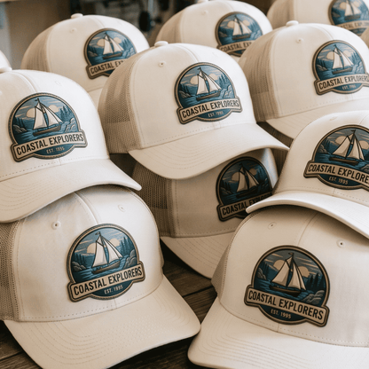Personalized UV Printed Leatherette Tucker Hat